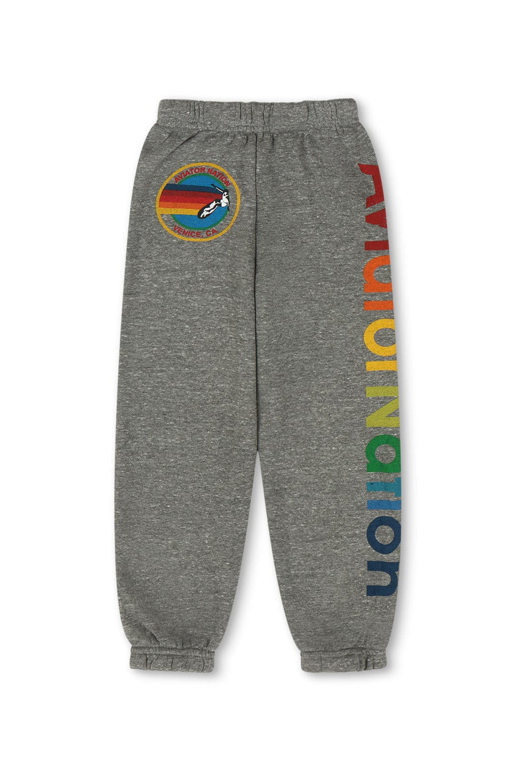 Classic KIDS AVIATOR NATION VENICE SWEATPANTS - HEATHER GREY