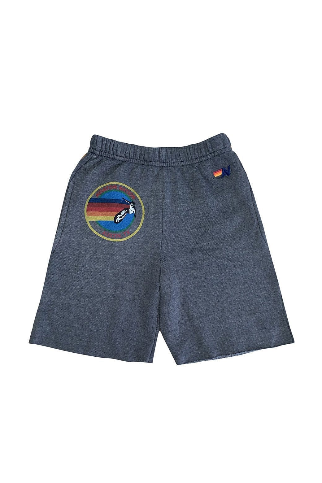 Classic AVIATOR NATION AUSTIN KIDS SWEATSHORTS - VINTAGE CHARCOAL