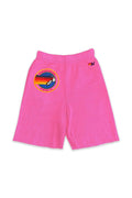Classic AVIATOR NATION AUSTIN KIDS SWEATSHORTS - NEON PINK