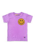 Classic KIDS SMILEY 2 TEE - NEON PURPLE