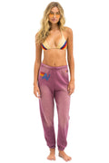 Classic VINTAGE LOGO SWEATPANTS - FADED BERRY