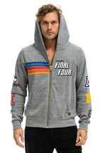 Classic FINAL FOUR INDIANAPOLIS 2026 ZIP HOODIE - HEATHER GREY
