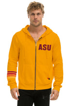 Classic ASU FORK EM DEVILS ZIP HOODIE - GOLD