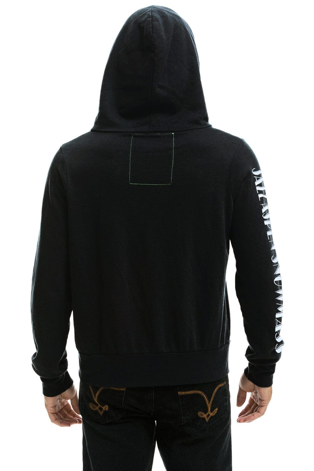 Classic JAZZ ASPEN SNOWMASS 2025 ZIP HOODIE - BLACK