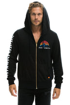 Classic JAZZ ASPEN SNOWMASS 2025 ZIP HOODIE - BLACK