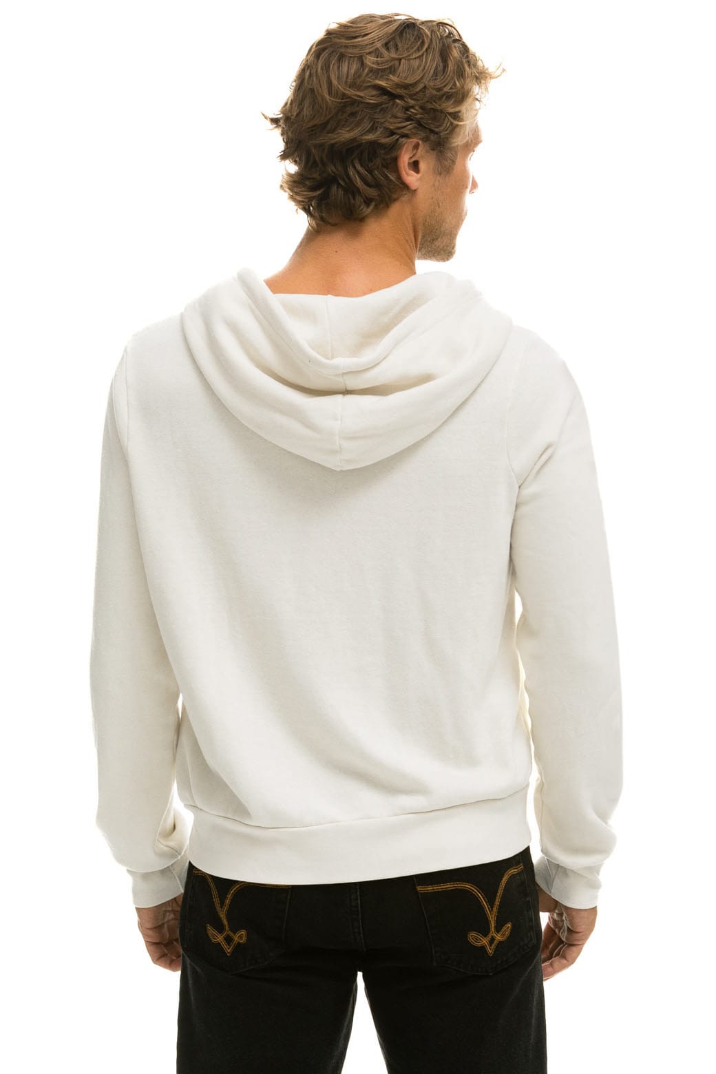 Classic MALIBU CHILI COOK-OFF 2026 ZIP HOODIE - VINTAGE WHITE