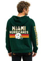 Classic UNIVERSITY OF MIAMI CFP 2026 UNISEX ZIP HOODIE - MIAMI GREEN