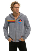 Classic OUTSIDE LANDS 2026 ZIP HOODIE - HEATHER GREY