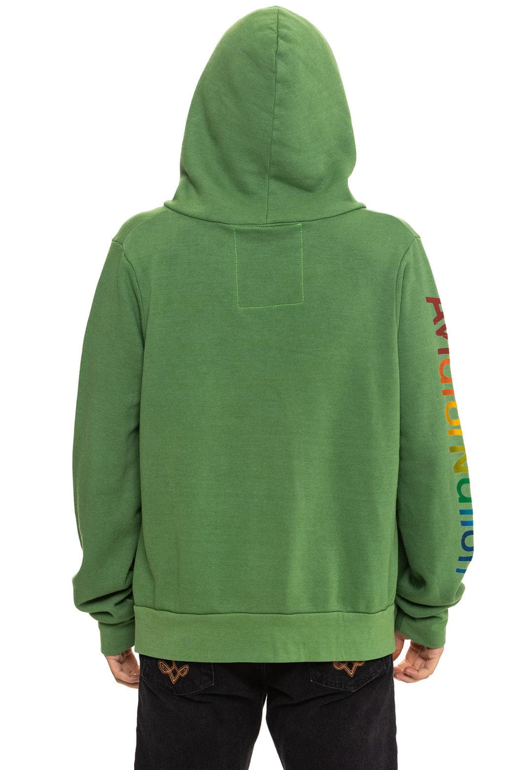 Classic AVIATOR NATION VENICE ZIP HOODIE - PALM