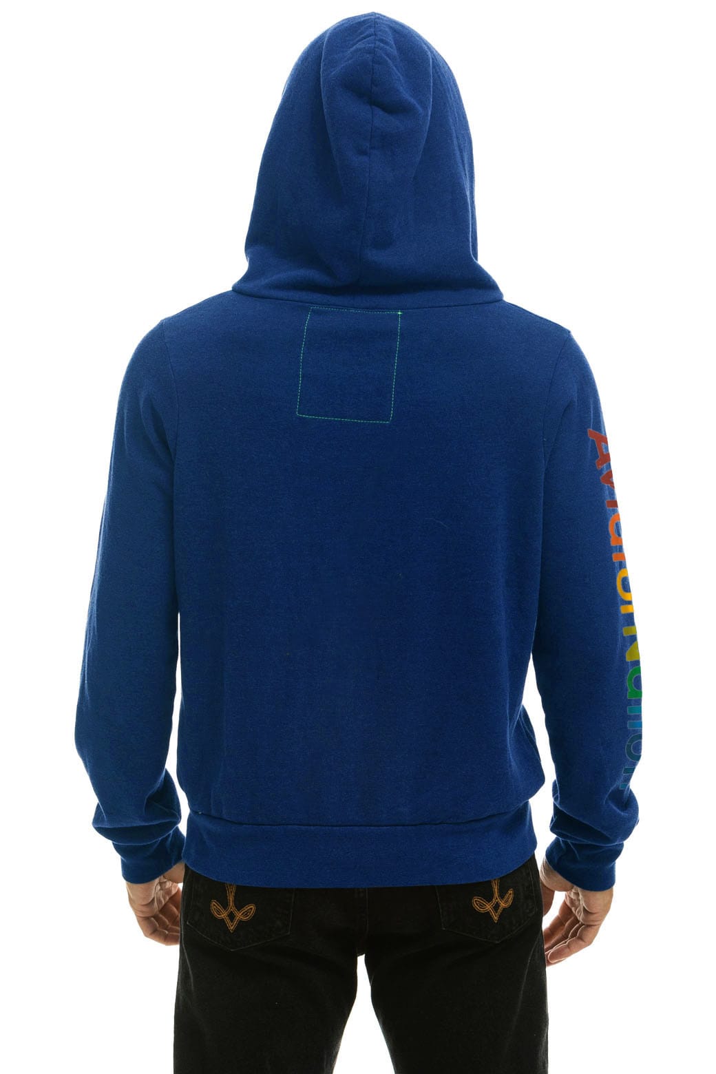 Classic AVIATOR NATION VENICE ZIP HOODIE - ROYAL