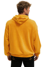 Classic BOLT STITCH RELAXED PULLOVER HOODIE - VINTAGE GOLD WHITE