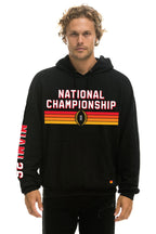 Classic CFP NATIONAL CHAMPIONSHIP 2026 MATCHUP PULLOVER HOODIE - BLACK