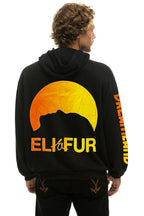 Classic ELI & FUR DREAMLAND RELAXED PULLOVER HOODIE - BLACK