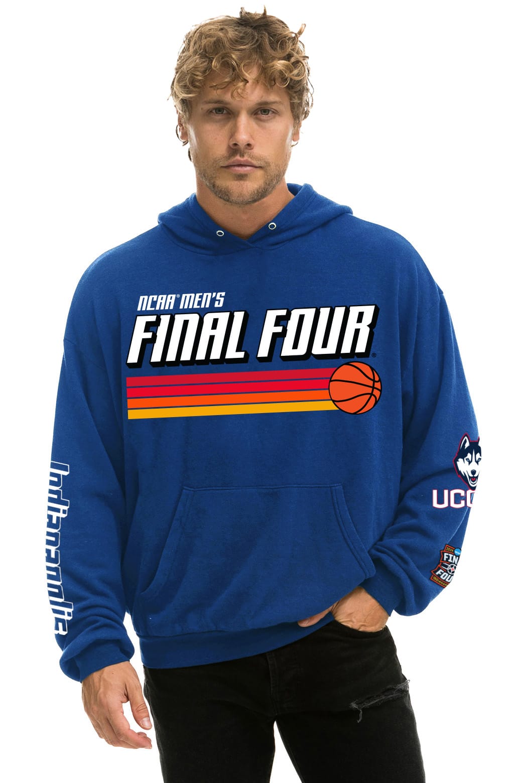 Classic UCONN HUSKIES FINAL FOUR 2026 PULLOVER HOODIE - MIDNIGHT