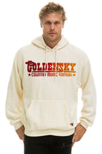 Classic GOLDENSKY FESTIVAL 2024 PULLOVER HOODIE RELAXED - VINTAGE WHITE