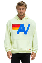 Classic LOGO PULLOVER RELAXED HOODIE - LIME CREAM