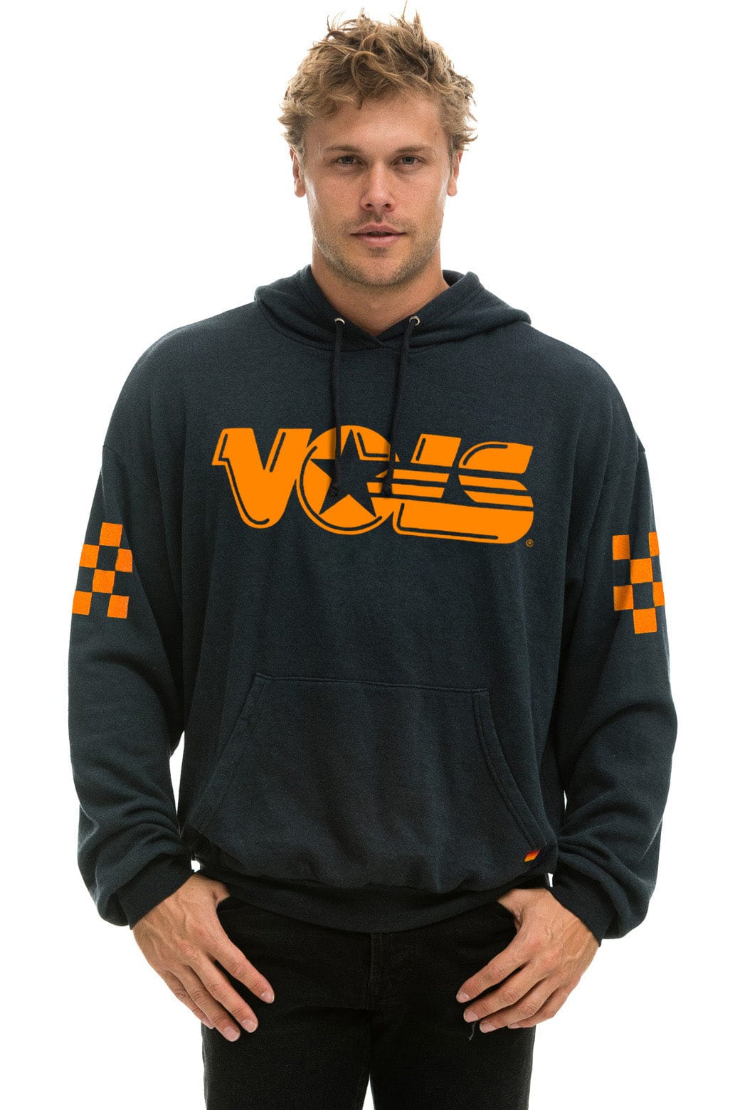 Classic UNIVERSITY OF TENNESSEE VOLS RELAXED PULLOVER HOODIE - CHARCOAL