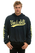 Classic VANDERBILT LOGO PULLOVER HOODIE RELAXED - BLACK