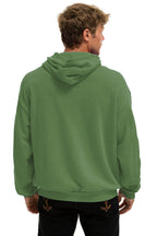 Classic WAVE STRIPE 4 PULLOVER HOODIE RELAXED - PALM GREEN