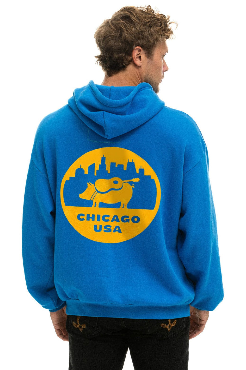 Classic WINDY CITY SMOKEOUT 2025 PULLOVER HOODIE RELAXED - OCEAN