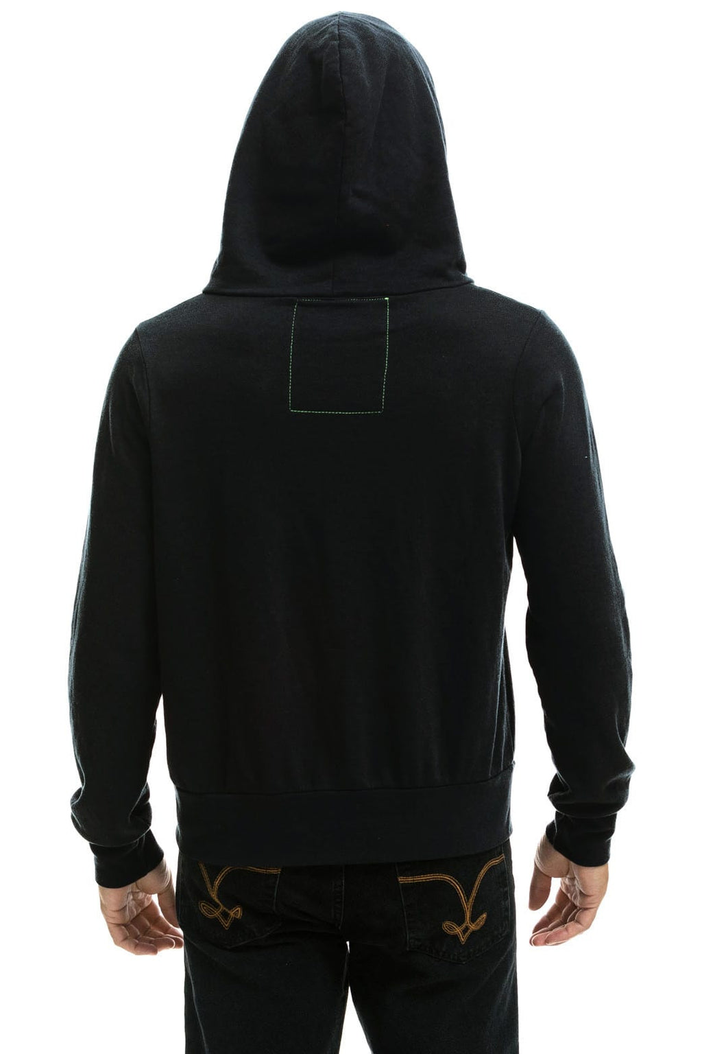 Classic 5 STRIPE HOODIE - BLACK