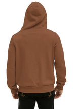Classic 5 STRIPE HOODIE - CINNAMON