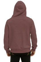 Classic 5 STRIPE HOODIE - MOCHA