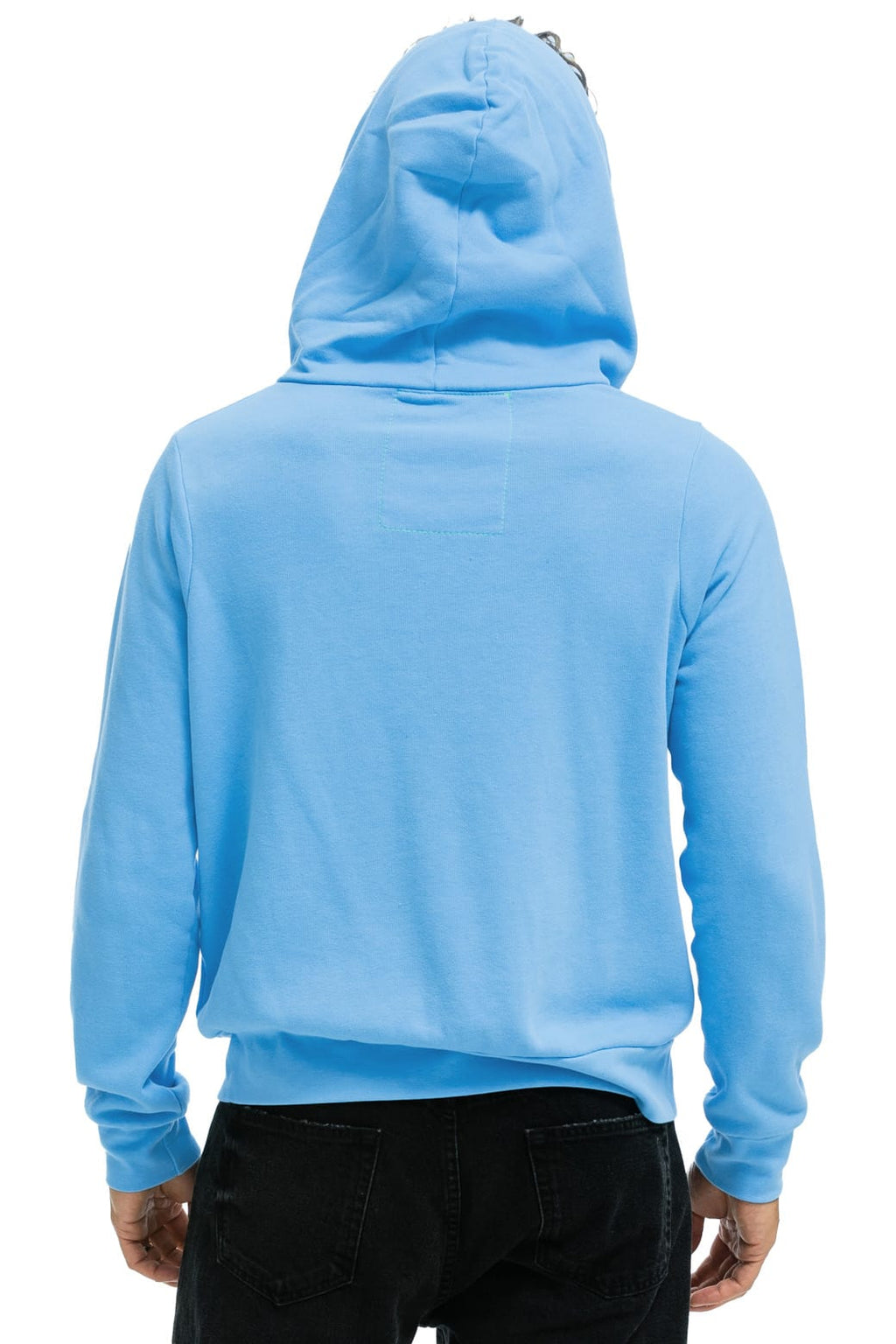 Classic 5 STRIPE AMERICA ZIP HOODIE - SKY USA