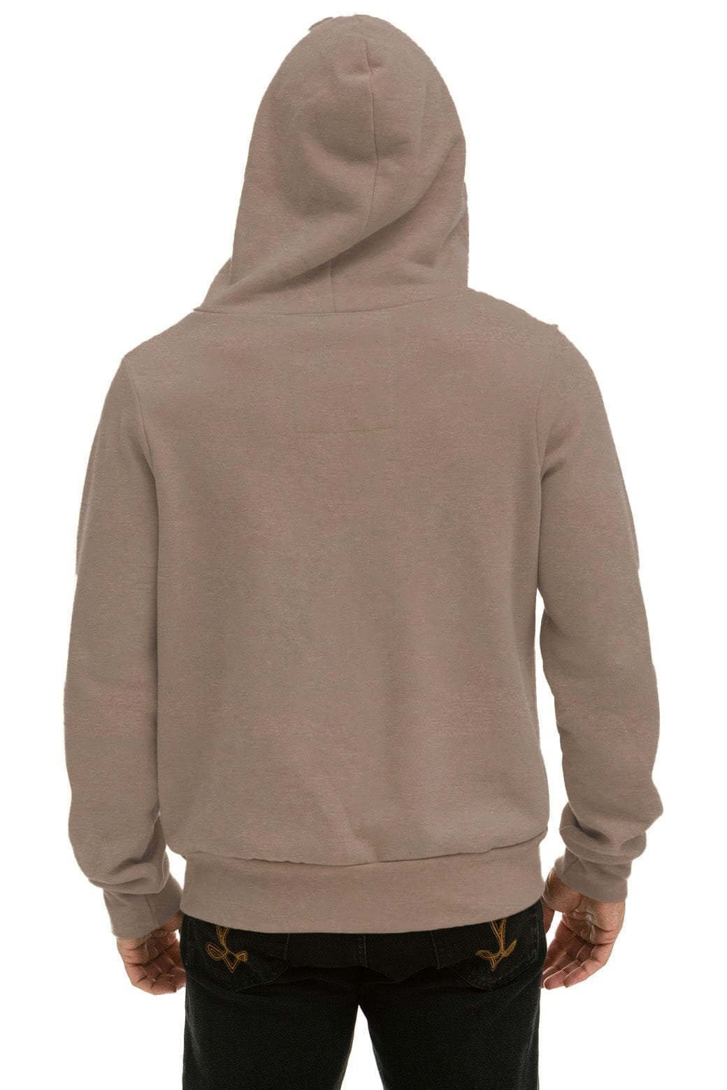 Classic 5 STRIPE HOODIE - TAUPE