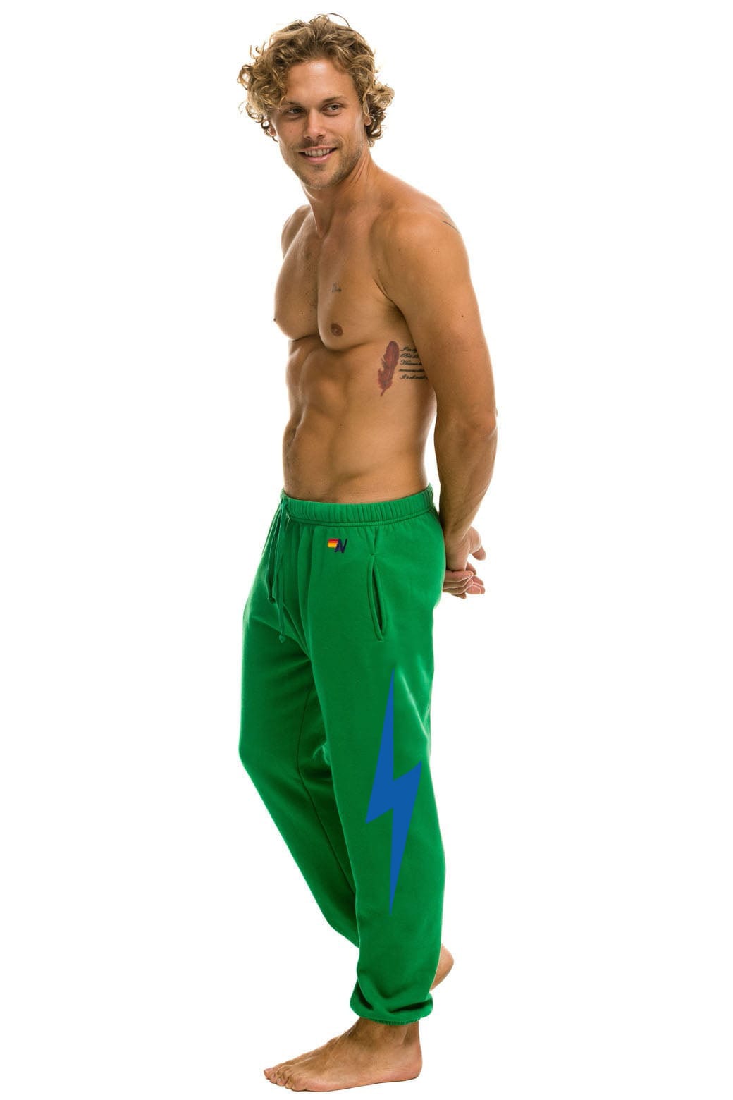 Classic JAZZ ASPEN SNOWMASS 2026 UNISEX POCKET SWEATPANTS - KELLY GREEN
