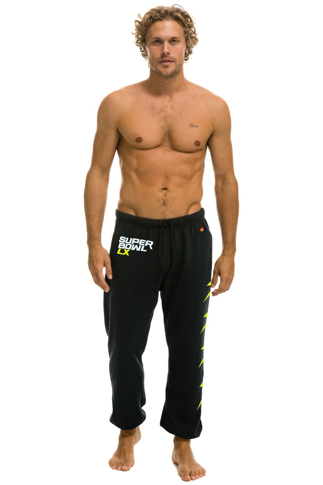 Classic SUPER BOWL 2026 BOLT UNISEX SWEATPANTS - CHARCOAL