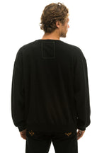 Classic UNIVERSITY OF ALABAMA RELAXED CREW SWEATSHIRT - BLACK