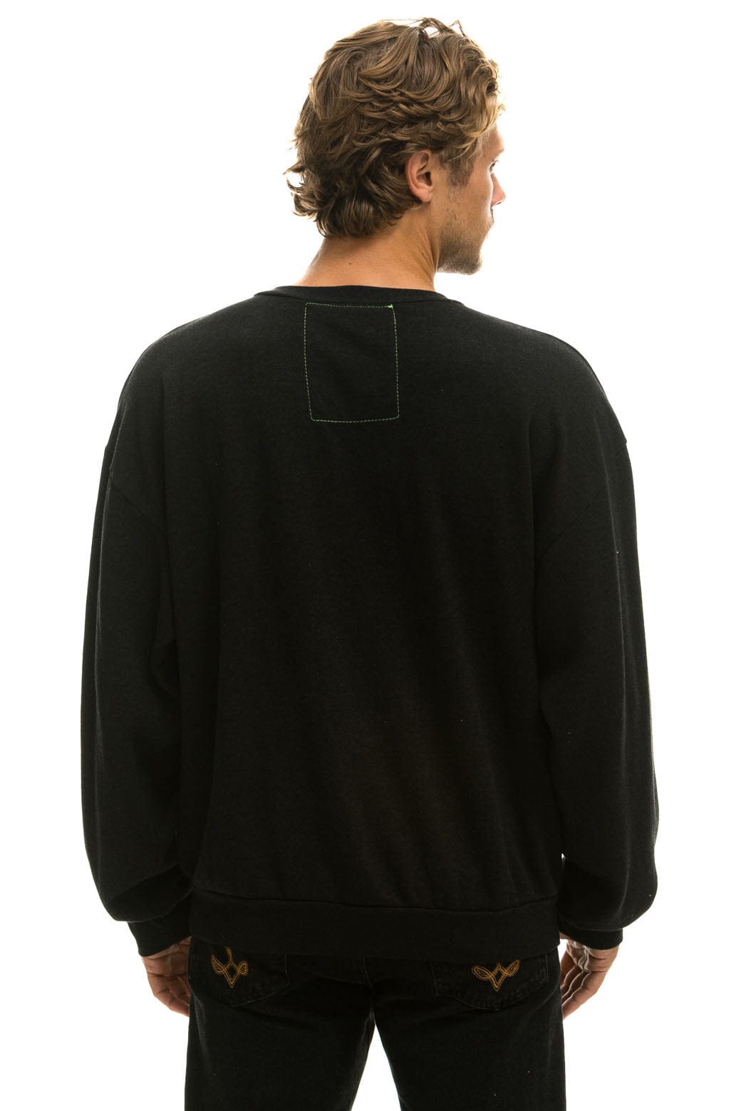 Classic UNIVERSITY OF ALABAMA RELAXED CREW SWEATSHIRT - BLACK
