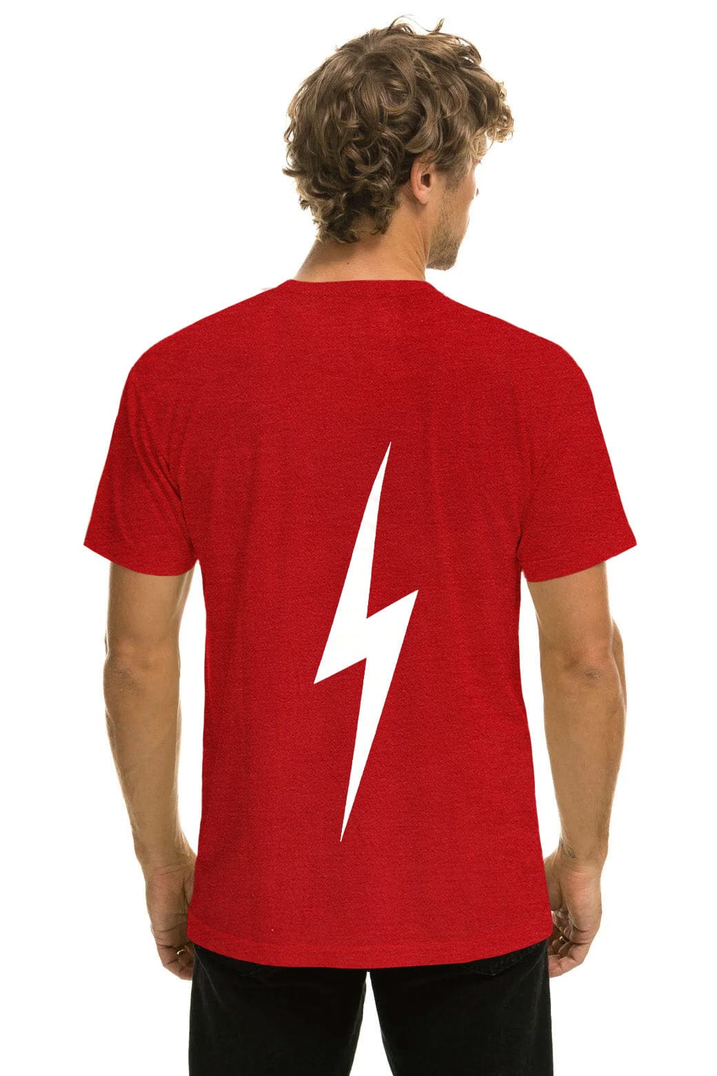 Classic UNIVERSITY OF ALABAMA BOLT CREW TEE SHIRT - CRIMSON