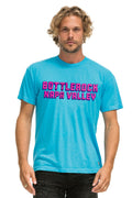 Classic BOTTLEROCK 2025 TEE - NEON BLUE