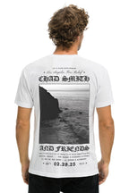 Classic CHAD SMITH DREAMLAND LA FIRES BENEFIT CREW TEE - WHITE