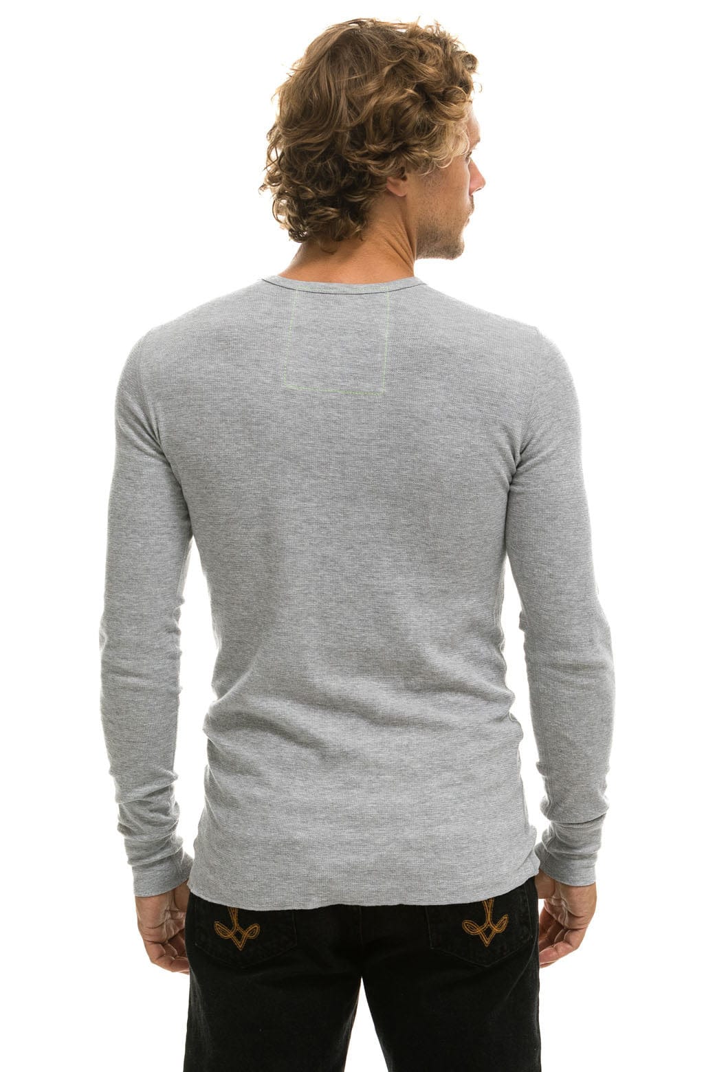 Classic AVIATOR NATION BROOKLYN THERMAL - HEATHER GREY