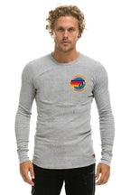 Classic AVIATOR NATION BROOKLYN THERMAL - HEATHER GREY