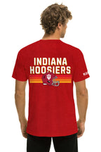 Classic INDIANA UNIVERSITY CFP 2026 CREW TEE SHIRT - CRIMSON