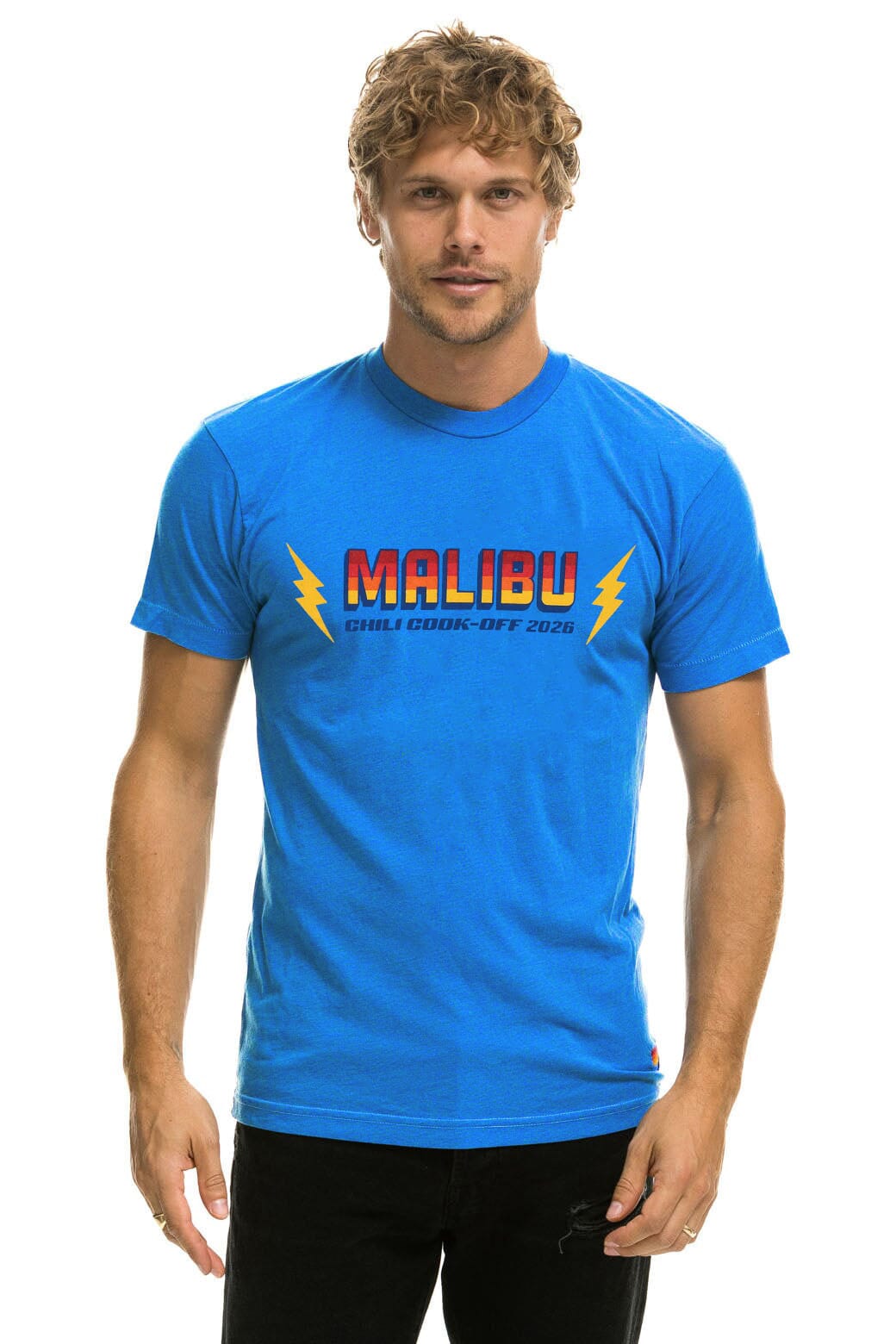 Classic MALIBU CHILI COOK-OFF 2026 CREW TEE - ADVENTURE BLUE