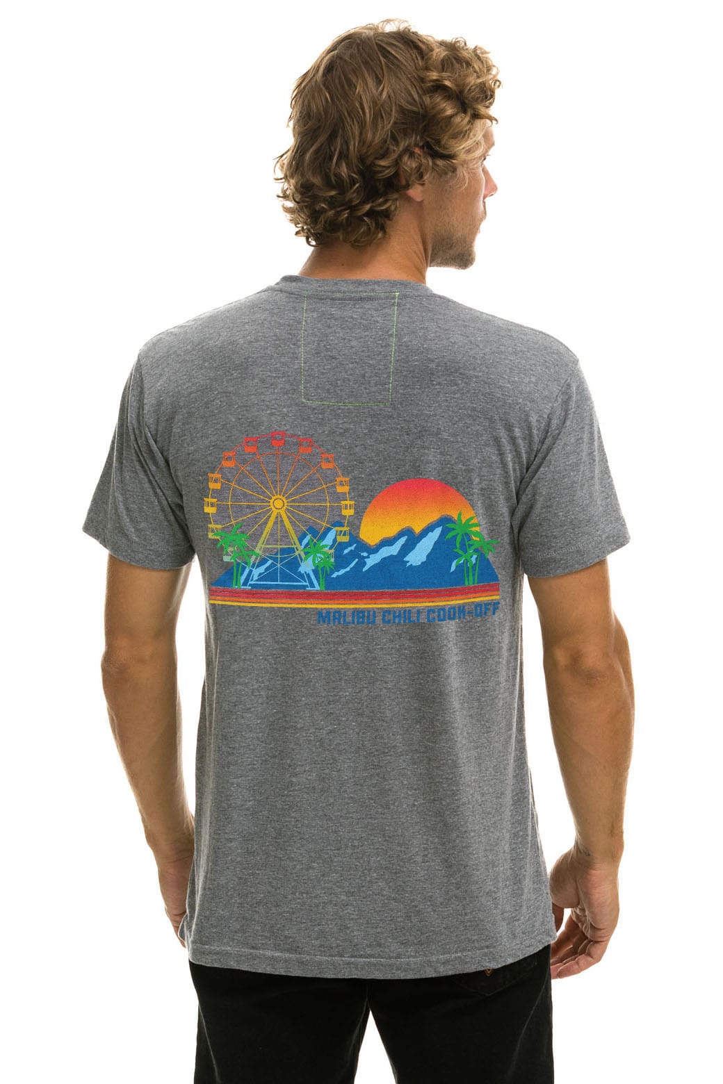 Classic MALIBU CHILI COOK-OFF 2026 CREW TEE - HEATHER