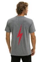 Classic PHILLIES BOLT CREW TEE - HEATHER GREY
