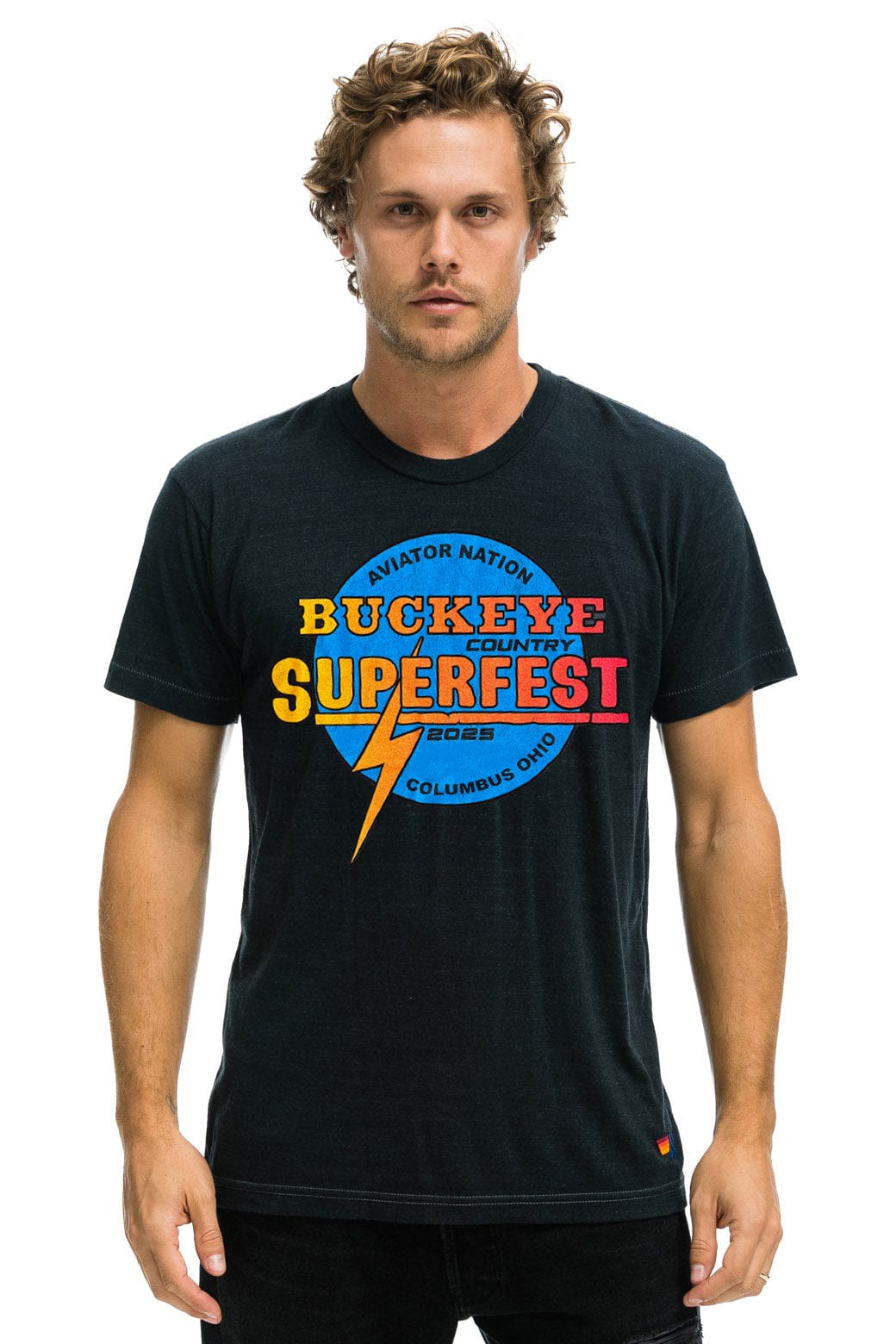 Classic BUCKEYE FEST 2025 TEE - CHARCOAL