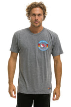 Classic TEXAS RANGERS UNISEX CREW TEE - HEATHER GREY