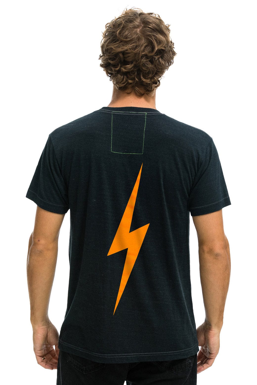 Classic UNIVERSITY OF TENNESSEE BOLT CREW TEE SHIRT - CHARCOAL
