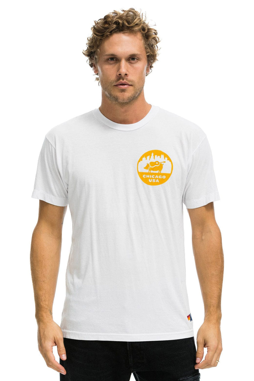 Classic WINDY CITY SMOKEOUT 2025 CREW TEE SHIRT - WHITE