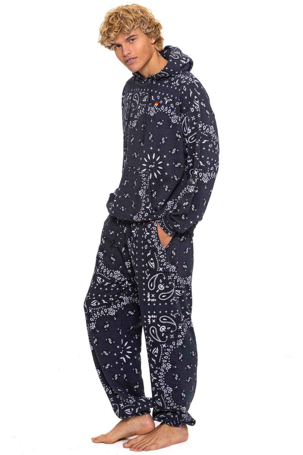 Classic BANDANA SWEATPANTS - CHARCOAL