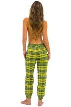 Classic UNISEX PLAID LODGE PANT - AVOCADO PLAID