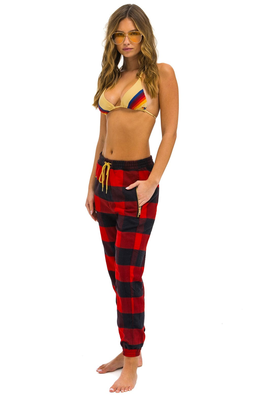 Classic UNISEX PLAID LODGE PANT - BUFFALO PLAID