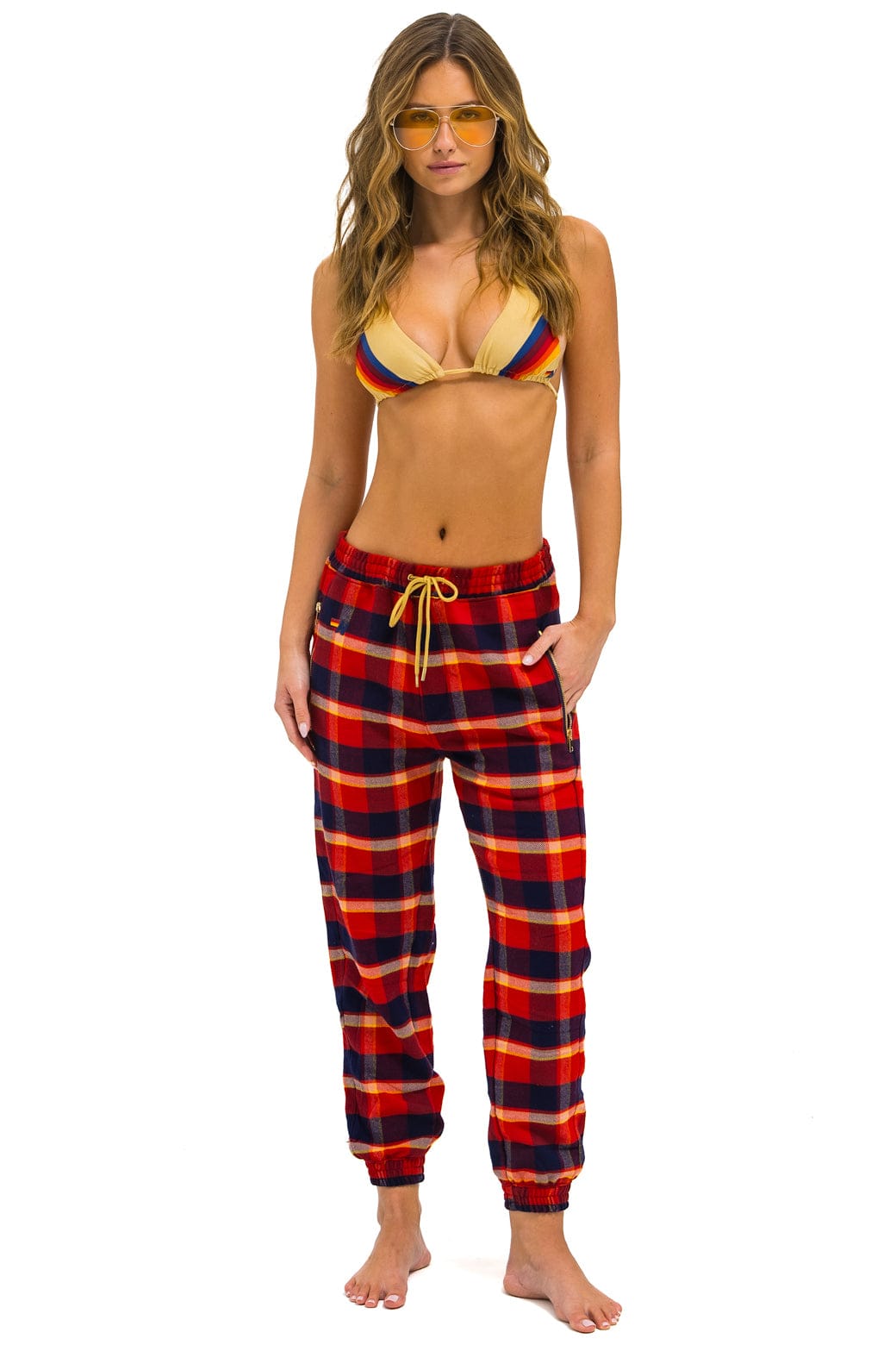 Classic UNISEX PLAID LODGE PANT - RUGBY PLAID